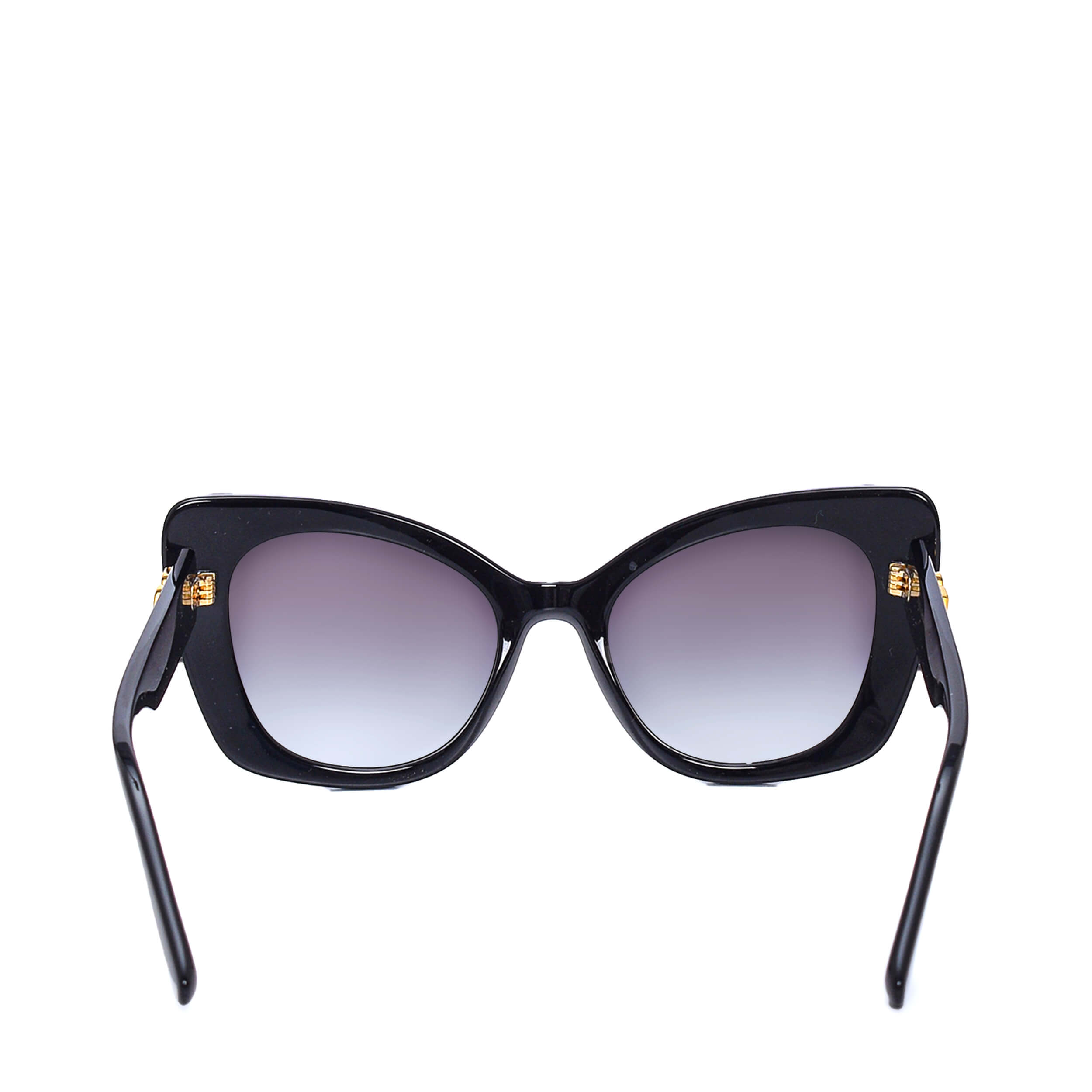 Dolce&Gabbana - Black Gold D&G Logo Detail Sunglasses